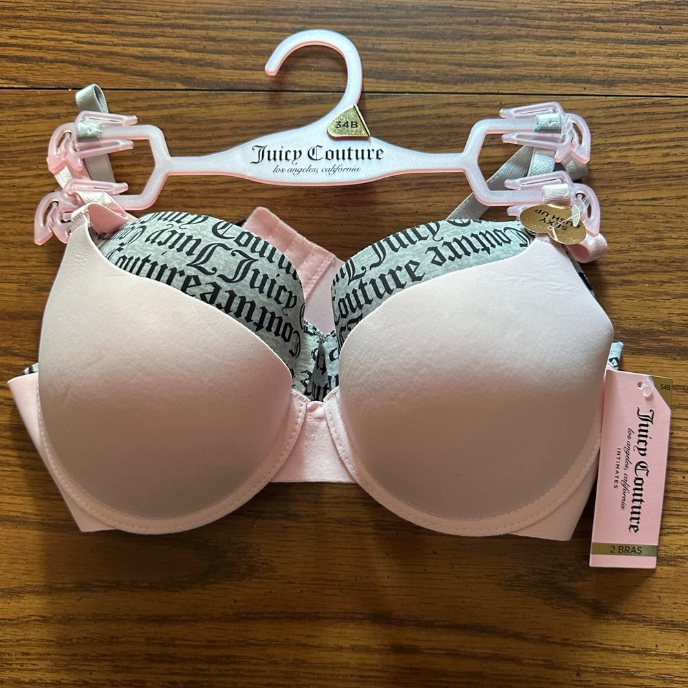 Juicy Couture Padded Push Up Bra Duo.